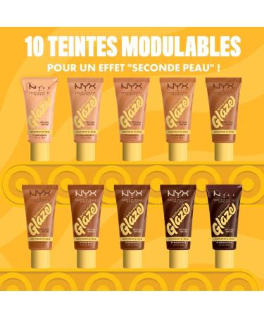 NYX Professional Makeup Buttermelt Glaze Tint Foundation SPF30 up to 12 hours of hold Whipped Butta - Buy Online on GoSupps.com