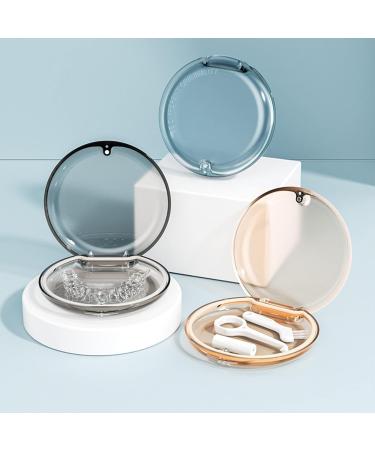 Jaimela Portable Denture Storage Box | Blue Braces & Bite Can | Spanging Box for Easy Travel - Buy Online on GoSupps.com