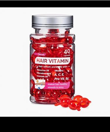 Hair Serum Vitamin Capsules Peque o Red