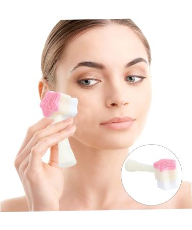 Mikinona Facial Cleansing Brush Travel Facial Cleanser Scrubber Bath Scrubber for Body Face Scrubber Brush Facial Skin Scrubber Brush Face Brush Cosmetic Man 13x5cm Sky-blue - Buy Online on GoSupps.com