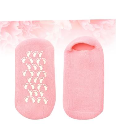 Beavorty 1 Pair Sneaker Heels Moisturizing Socks for Men Ladies Short Sets Stocking Stuffers for Guys Heel Moisturizing Socks Foot Lotion Socks Moisturizing Gel Socks Gel Heel Socks Pink - Buy Online on GoSupps.com