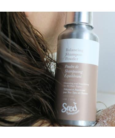 Natural Balancing Shampoo Powder - Sustainable Vegan Clean Beauty | 2 oz (60 g - Buy Online on GoSupps.com