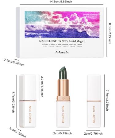  Yajimsa Magic Lipstick | Lip Stain Color Changing for Women Magic Lipstick Lightweight Texture Long Lasting Waterproof Keeps Hydrated and Prevents Breakage - Buy Online on GoSupps.com