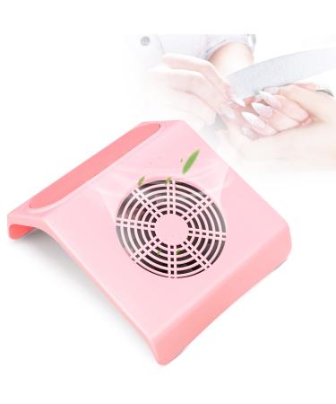 Setgnur 40W Nail Dust Collector for Acrylic Nails Powerful Nail Vacuum Cleaner Fan Collector Practical Nail Art Salon Cleaning Equipment Nail Vacuum Cleaner with Filter (Pink-40W)