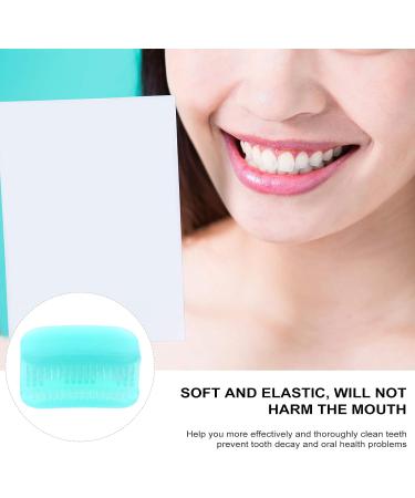EXCEART Silicone Lazy Toothbrush - Portable Hands-Free Teeth Whitening & Denture Cleaning for Infants and Newborns - Buy Online on GoSupps.com