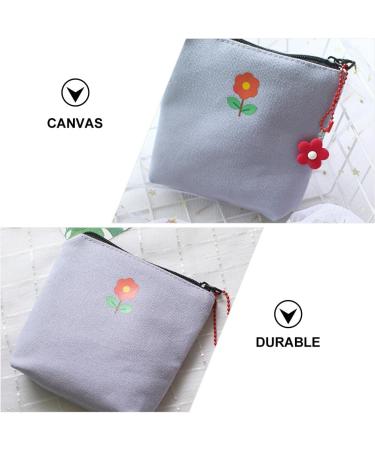 Fomiyes Lipstick Bag - Stylish Portable Storage for Women & Teens | Perfect for Period Essentials & Makeup - Purple Zipper Pouch - Buy Online on GoSupps.com