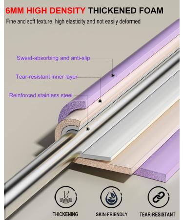 Retractable Back Posture Corrector Stick for Women, Men & Kids - Purple | Humpback Correction & Yoga Stretching Tool - Buy Online on GoSupps.com