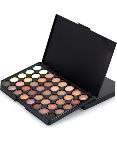 DOITOOL 2pcs 40 Eye Shadow Eyeshadow Pallet Eyeshadow Matt Eyeshadow Powder Palette Multicolor 1 count (Pack of 1) As Shownx2pcs - Buy Online on GoSupps.com