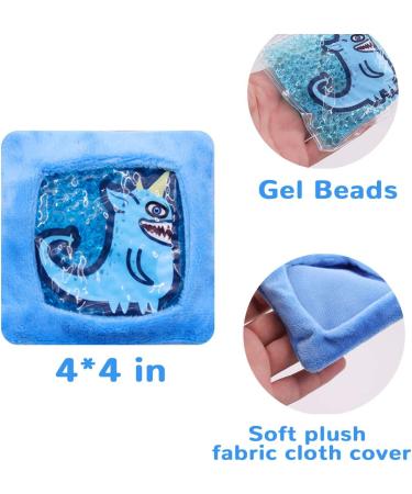 Kids Cute Animal Gel Ice Packs for Pain Relief and Injuries (5 pcs) - Buy Online on GoSupps.com