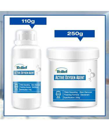 Toilet Active Oxygen Agent - 2022 New Splash Toilet Cleaner Foam Powder As Seen on TV Multifunction Powerful Pipe Dredging Agent Suitable for Cleaning Toilet Drains No Peculiar Smell (250g) - Buy Online on GoSupps.com
