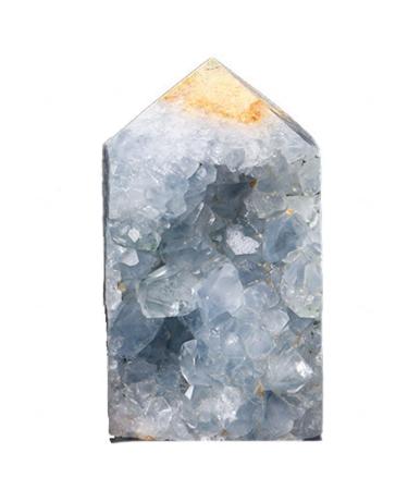 Natural Raw Blue Celestite Specimen Irregular Blue Celestite Crystal Cluter Point Crystal Cluster Geode Gemstone for Home Decoration Collection Gift 300g Gift (Size : 800g)