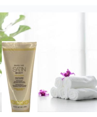 Buy ISS Satin Body Revitalizing Shea Scrub - Fresh Waterlily Exfoliant 6.5OZ | International Shipping Available - Buy Online on GoSupps.com