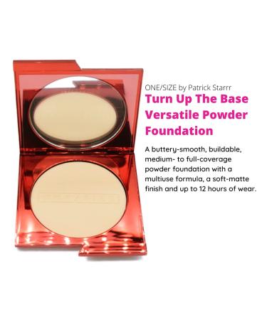 Patrick Starrr Turn Up The Base Powder Foundation - Neutral Undertones, Soft Matte Finish (0.28oz) - Buy Online on GoSupps.com