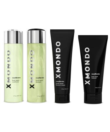 XMONDO Hair Recalibrate Bond Repair Conditioner - Vegan Formula with Bond Builders - Maracuja Oil & Hyaluronic Acid - 8 Fl Oz - Buy Online on GoSupps.com