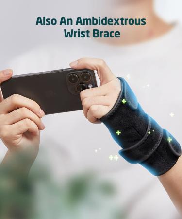 Tintol Wrist Brace for Carpal Tunnel Relief | Moderate Support Night Splint with Metal Bar | Ideal for Typing, Sleeping, Tendonitis, Arthritis | Fits Left or Right Hand - Buy Online on GoSupps.com