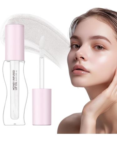 Moisturizing Lip Oil | 8ml Long-Lasting Soft Nourishing | Non-Sticky Lip Gloss Oil for Travel Business Trip Home Outdoors School Girlfriend Wife Friend - Buy Online on GoSupps.com