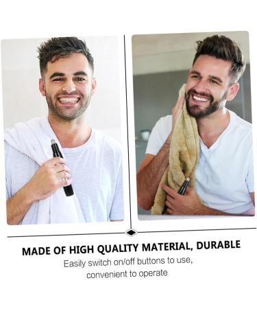 NOLITOY 3 Pcs Nose Hair Trimmer - Electric Face & Body Hair Remover | Battery-Powered Nose Hair Razor & Facial Epilator - Buy Online on GoSupps.com