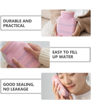 Buy Handwarmer Heat Pack Set - Thermal Bottle & Mini Heating Pillow | Explosion-Protected Silicone Heat Packs for Kids - Pink - Buy Online on GoSupps.com