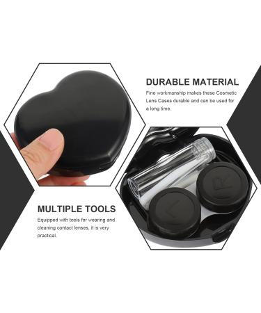 Exceart Travel Case for Contact Lenses - Organize & Store Your Lenses with Convenience | Includes Tweezers & Portable Storage Solution - Buy Online on GoSupps.com