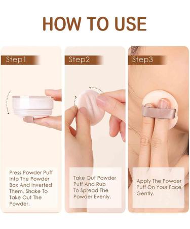 Beauty Pink Setting Powder Blurring Setting Powder Beauty Blurring Powder Waterproof Setting Powder Pink Blurring Powder For All Skin Tones (01) - Buy Online on GoSupps.com