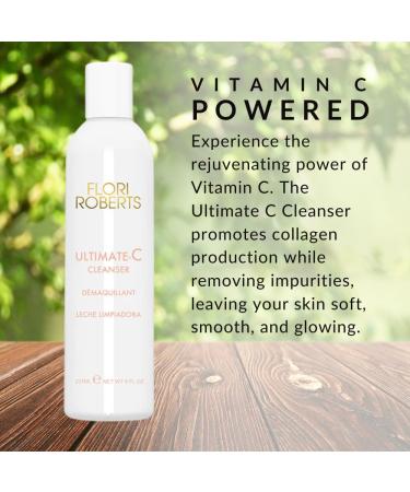 Flori Roberts Ultimate C Cleanser Creamy Face Wash with Vitamin C for Women of Color or Deeper Skin Tones Moisturizing and Smoothing - Buy Online on GoSupps.com