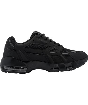 LARNMERN Men's Non-Slip Work Shoes - Fashion Sneakers for Kitchen Chef, Waterproof, Slip Resistant, Air Cushion, Size 10, Black - Buy Online on GoSupps.com