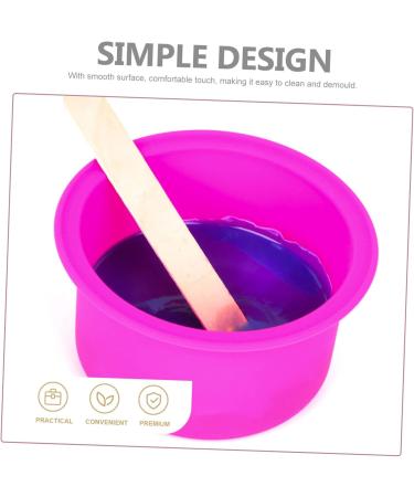 Coheali 4-Piece Wax Melting Shell Warmer & Hair Remover Tool - Silicone Mixing Cup & Wax Melting Container Set - Buy Online on GoSupps.com