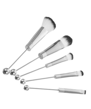 Outanaya 5pcs Make up Eyeshadow Eye Shadow for Makeup Eyeshadow Makeup Concealer Brush Artificial Fiber