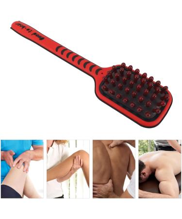 Hand Massager Tool - Double-Sided ABS & Silicone Bendable Handle for Full Body Relief - Perfect for Shoulders Neck & Legs | International Shipping - Buy Online on GoSupps.com