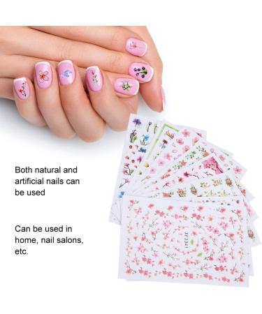 Nail Art Stickers Ladies Nail Stickers Self Adhesive DIY Nail Art Decorations Nail Art Decal Tools Nail Art Supplies - Buy Online on GoSupps.com