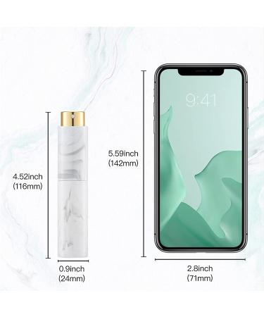 Tekson 10ML Perfume Atomizer Travel (7 PCS) - Refillable Cologne Dispenser Spray Empty Bottles in 7 Colors - Mini Sprayer Size - Pack of 1 - Buy Online on GoSupps.com