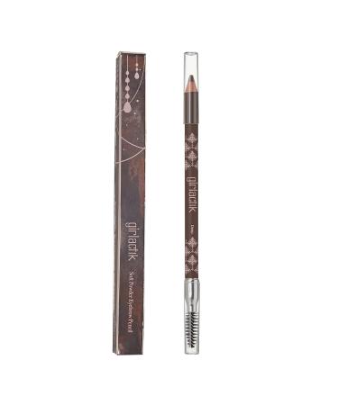 Girlactik Soft Powder Eyebrow Pencil - Deep Brow | International Shipping Available - 1.19g - Buy Online on GoSupps.com