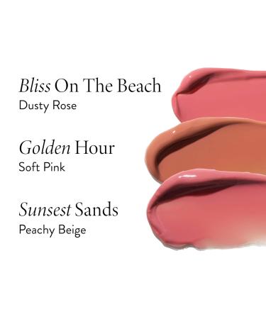LAURA GELLER NEW YORK Shine-n-Shield Lip Balm SPF 15 Sunset Sands - Nourishes Hydrates & Protects Lips 02 Sunset Sands - Buy Online on GoSupps.com