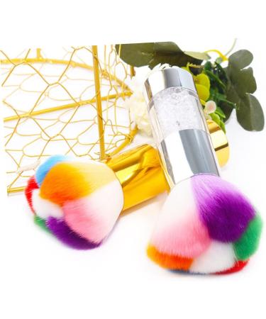 Healvian 1pc Dust Brush Nail Tools Makeup Tools Cleaning Tool Powder Brush Cleaner Convenient Nail Cleaner Brush Acrylic Brush Portable Nail Nail Art Brush Premium Plastic Abs 11.5x6cm Silver - Buy Online on GoSupps.com