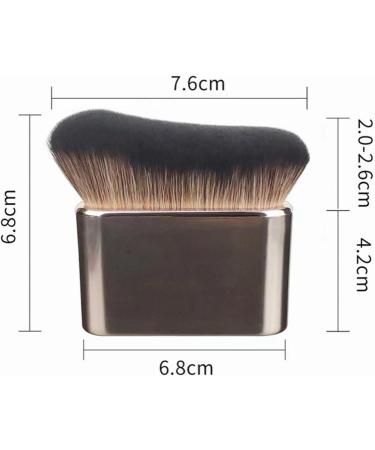 WANZHASHIWO High Density Liquid Foundation Brush Foundation Brush for Liquid Makeup Foundation Makeup Brush Cream or Flawless Powder Cosmetics Gold - Buy Online on GoSupps.com
