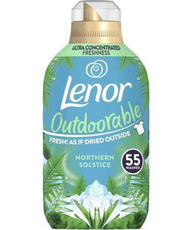 Lenor Outdoorable Fabric Conditioner Ultra Concentrated Freshness 55 Washes Northern Solstice Scent 1Pk 770ml + Our Gift for You: Organza Bag Size: 9x7x0.1cm - Buy Online on GoSupps.com