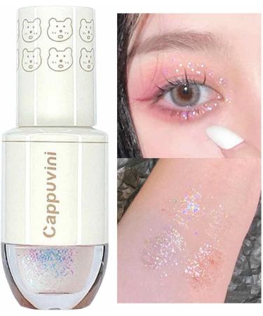 Liquid Eyeshadow Sparkly Bowling Eyeshadow | 0.05oz Eye Makeup Watery Texture Face Body Set Brighten Highlight Shzons 01 - Buy Online on GoSupps.com