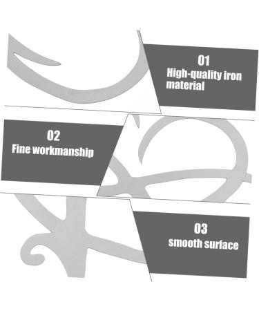 STOBAZA 1pc Wrought Iron Heart Pendant Decor Emblems Heart Metal Sign Art Wall Ornament Hollow Accessories 35x28.5cm Silver - Buy Online on GoSupps.com