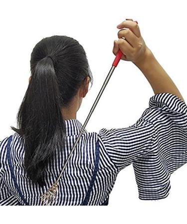 BiAnYC 2-Piece Extendable Back Scratcher - Portable Telescopic Massager for Itching Relief | Creative Gift | Adjustable 21-59 cm - Buy Online on GoSupps.com