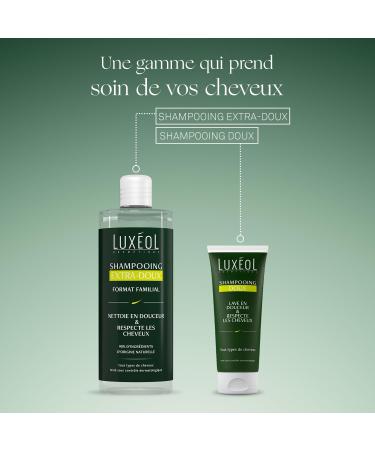 Lux ol Extra-Gentle Shampoo Family Size Gently Cleanses & Respects Hair Made in France 400 ml - Buy Online on GoSupps.com