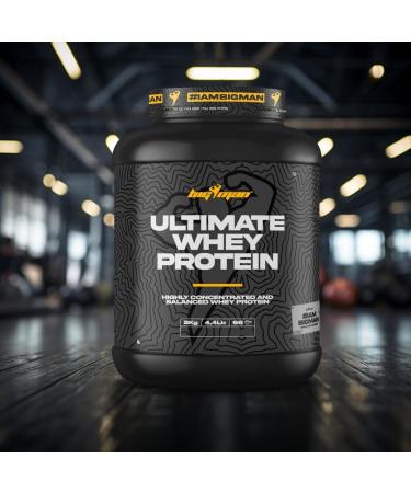  Big Man BigMan | Ultimate Whey 2kg (Fresse) | Quality Concentrated Protein | BCAA & Glutamine | Great Muscle Gain | Sports Recovery | Muscle Toning - Buy Online on GoSupps.com