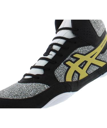 ASICS Snapdown 2 Wrestling Shoes - 5.5 Unisex, White/Rich Gold - Buy Online on GoSupps.com