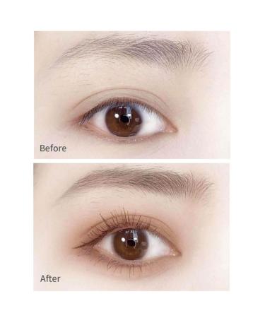 3PCS Plastic 3 in 1 Eyelash Tools - Mascara Shield Applicator Brush & Curler Guard with Comb | Blue Makeup Essentials for Perfect Lashes - Buy Online on GoSupps.com