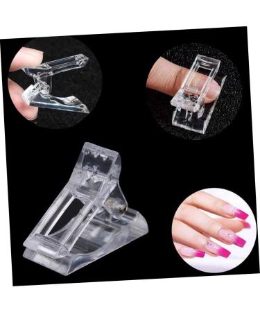 FRCOLOR Tools Set nail extension manicure extension clip clamp nail art tools dual forms Manicure Supplies Nail Plate Decor crystal decor Nail Model white nail clipper lengthen Art - Buy Online on GoSupps.com