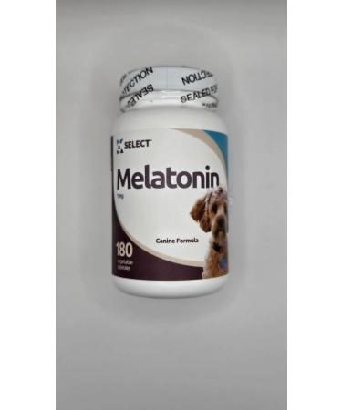 K9 Select Melatonin for Dogs 1 mg - 180 Vegetable Capsules - Dog Melatonin for Small Breeds - Gentle Well-Being Enhancer - Healthy Tasty Dog Treats That Helps Overall Health - Buy Online on GoSupps.com