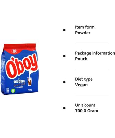 O'Boy Chocolate Milk Powder 700g - Buy Online on GoSupps.com
