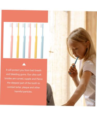 Mobestech 6th Soft Toothbrush Set - Travel-Friendly Oral Hygiene Tool for Whiter Teeth | Compact Nylon Brush for Tooth Cleaning - Buy Online on GoSupps.com