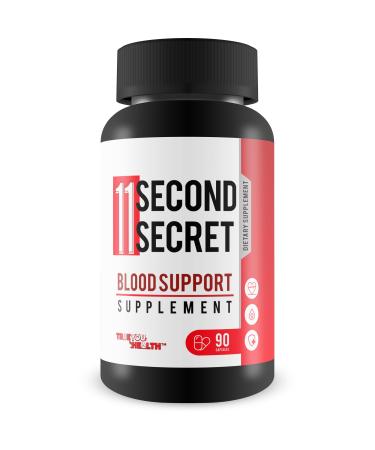 11 Second Secret Blood Support Supplement - Our Best Sugar Health Blood Health Formula - Advanced Blood Health Formula - Turmeric Berberine Cinnamon Gl Pro Gluco Elixir Blood Cleanse
