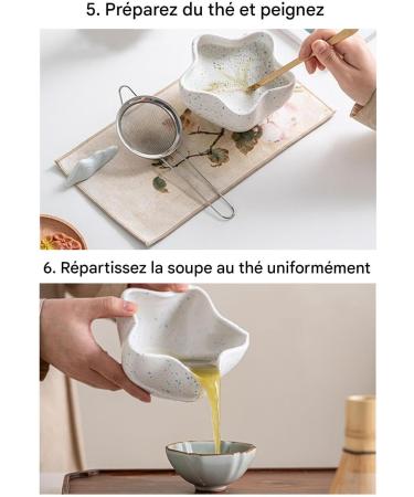 G n rique Kit Matcha | Set D'Outils Pour Pr paration Matcha | Accessoires C r moniel Traditionnel Boisson D tente Maison | M ditation Rassemblement Yoga Bureau Massage - Buy Online on GoSupps.com