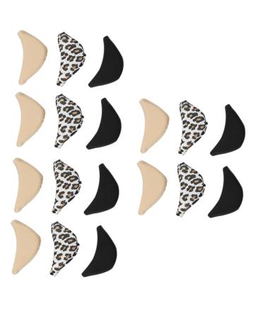 Gatuida 9 Pairs Toe Plug Insoles for Sandals High Heel Pad Shoe Filler Toe Inserts High Heel Sneakers for Women Shoe Head Pad Trainers Shoe Fillers for Sneakers Sponge Put Shoes Miss Cloth